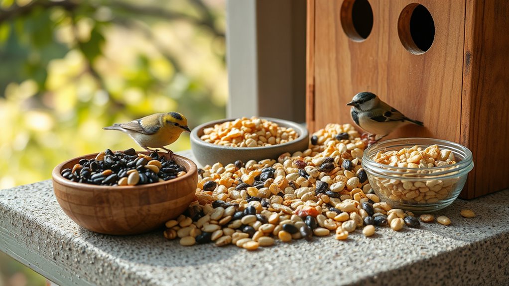 What Seeds Are in Bird Seed