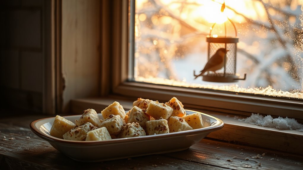 bird feeding winter recipes