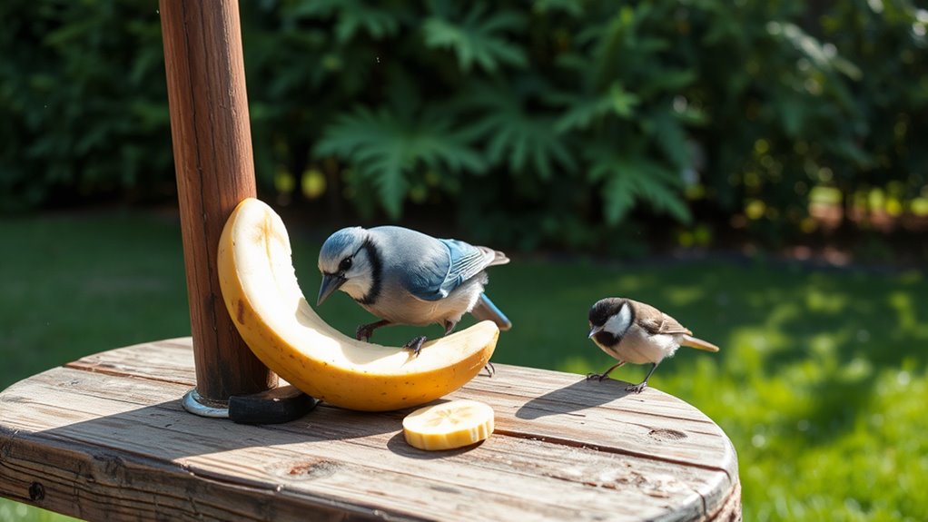 Will Wild Birds Eat Bananas