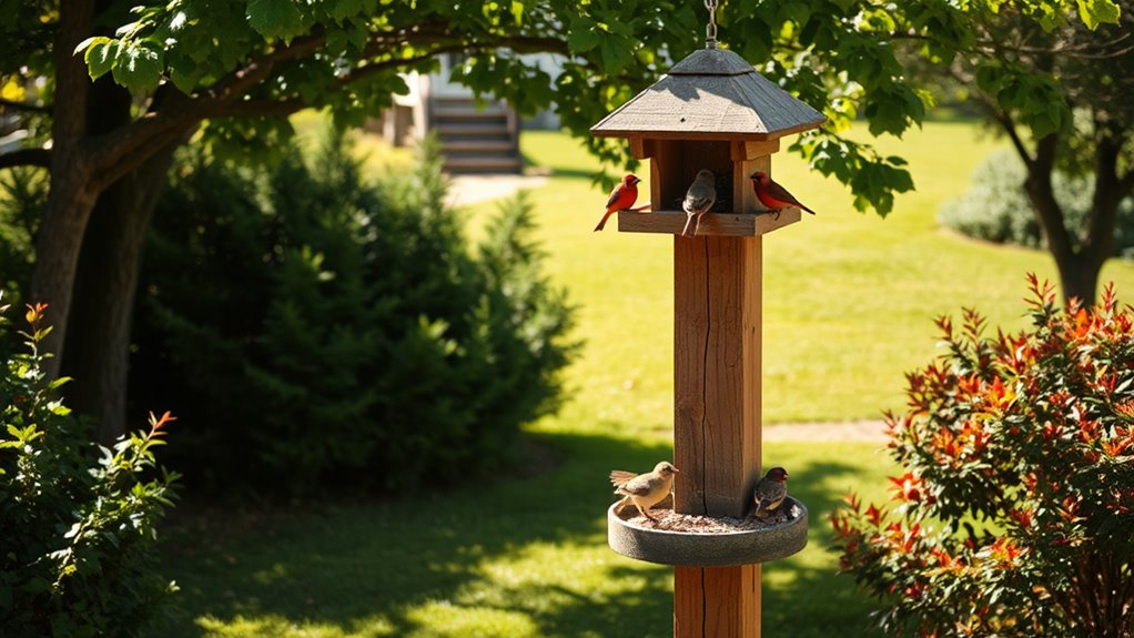 visible safe varied feeders