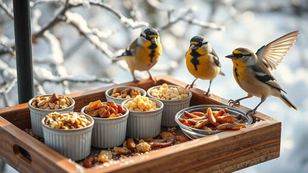 What to Feed Birds in Winter from Kitchen