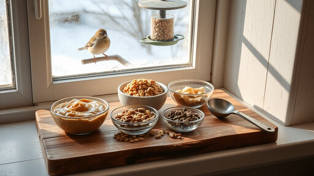 winter bird feeding tips
